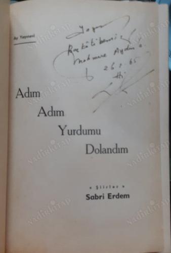 Adım Adım Yurdumu Dolandım (İmzalı)