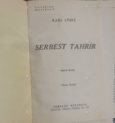 Serbest Tahrir (Karl Linke'den)