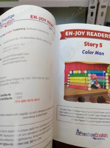 EN- JOY READERS 2 (10 ÜNİTENİN KAZANIMLARINA ÖZEL 10 SEÇKİN HİKAYE) UNIT 5 Color Man