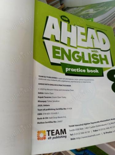 Ahead with English 8 - Practice Book