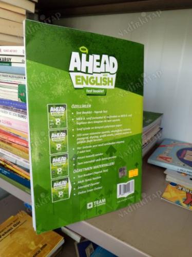 Team Yayınları Lgs Hazırlık 8.Sınıf Ahead With English Test Book . Test kitabı