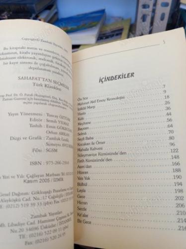 SAFAHAT'TAN SEÇMELER