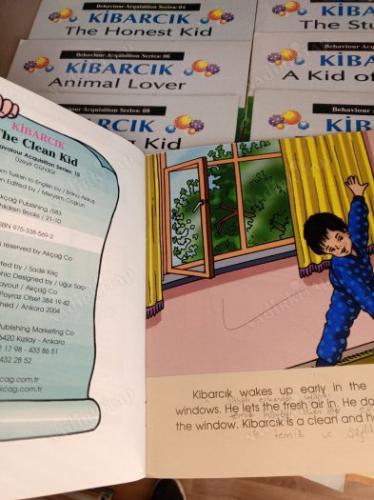 Kibarcık Davranış Kazandırma Dizisi İngilizce 9 Kitap 1. Kitap Eksik.