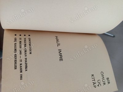Bir Ömür Üç Kitap