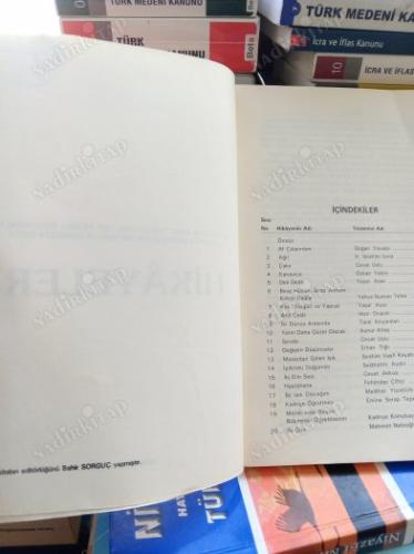 MİLLİ EĞİTİM VAKFI TARAFINADN 1987 YILINDA ÖĞRETMENLER ARASINDA DÜZENLENEN YARIŞMADA DERECEYE GİREN HİKÂYELER