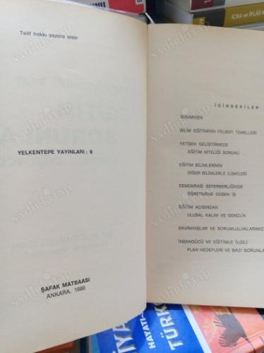 TÜRKİYE'DEKİ BAZI EĞİTİM SORUNLARI ÜZERİNE DÜŞÜNCELER