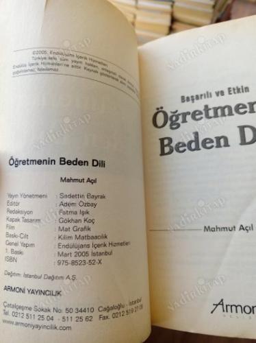Başarılı ve Etkin Öğretmenin Beden Dili