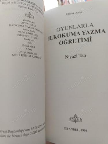 OYUNLARLA İLKOKUMA YAZMA ÖĞRETİMİ