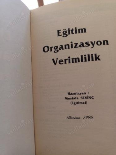 Eğitim Organizasyon Verimlilik