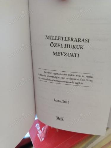 Milletlerarası Özel Hukuk ve İlgili Mevzuat