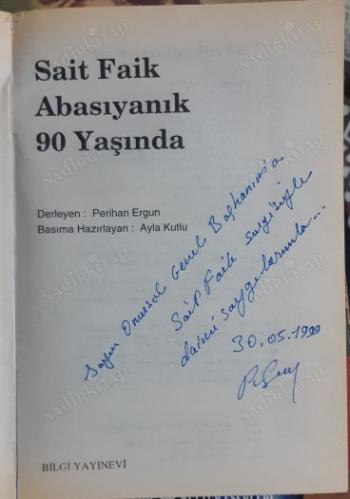 Sait Faik Abasıyanık 90 Yaşında 