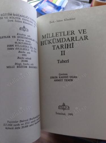 MİLLETLER VE HÜKÜMDARLAR TARİHİ 2. CİLT