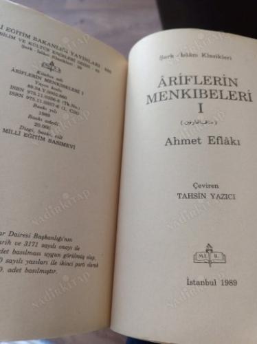 ARİFLERİN MENKIBELERİ 1