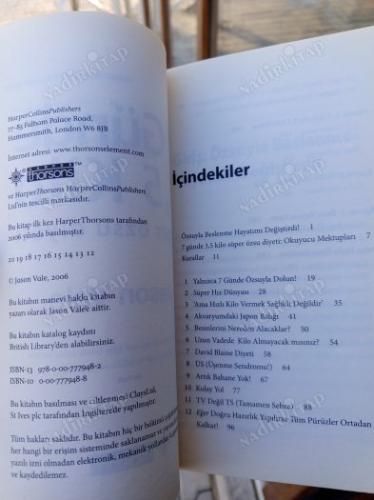 7 GÜNDE 3,5 KİLO SÜPER ÖZSU DİYETİ