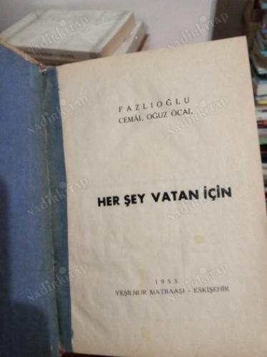 Her Şey Vatan İçin Cilt 1
