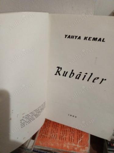 Rubailer ve Hayyam Rubailerini Türkçe Söyleyiş