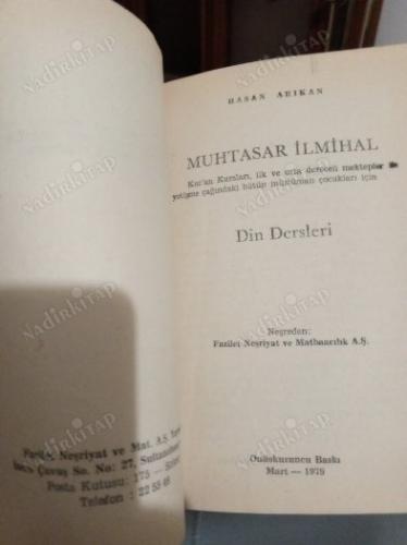 MUHTASAR İLMİHAL (RESİMLİ NAMAZ HOCASI)