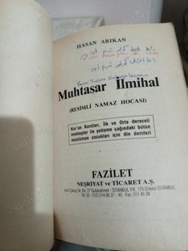 MUHTASAR İLMİHAL (RESİMLİ NAMAZ HOCASI)