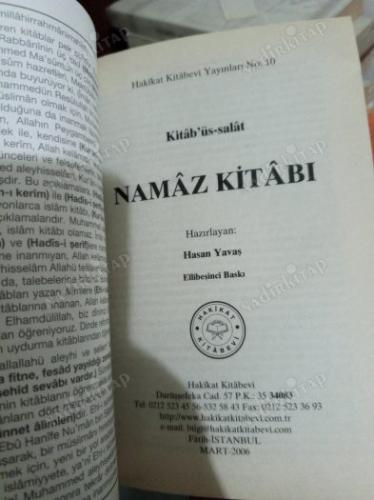 NAMAZ KİTABI