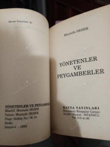 Yönetenler ve Peygamberler