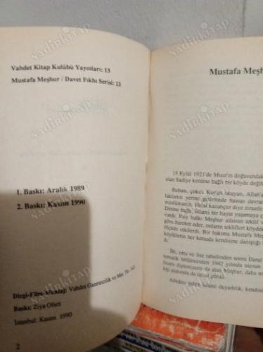 SAPMALARA KARŞI DAVET YOLU