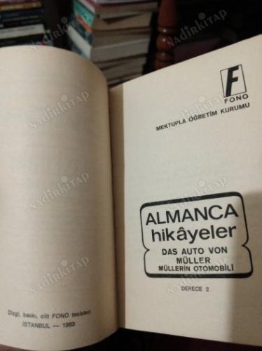 ALMANCA ÖĞRENENLER İÇİN TÜRKÇE TERCÜMELİ BASİTLEŞTİRİLMİŞ HİKÂYELER derece 2/ das auto von müller müller'in otomobili