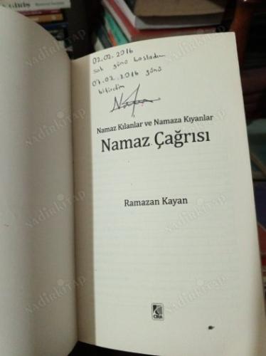 NAMAZ ÇAĞRISI NAMAZ KILANLAR VE NAMAZA KIYANLAR