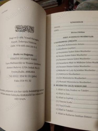 Afet ve Musibetler Sebep ve Sonuçları