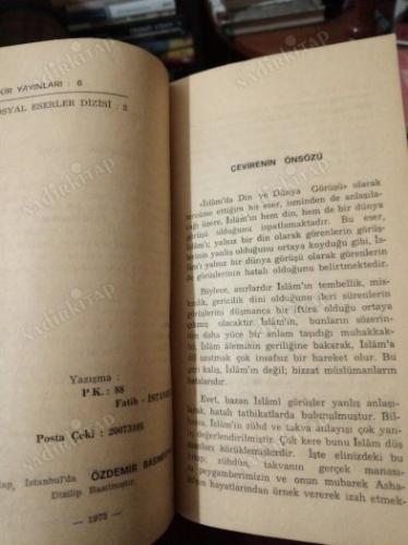 İSLAM'DA AYRILMAZLIK Din Dünya Görüşü