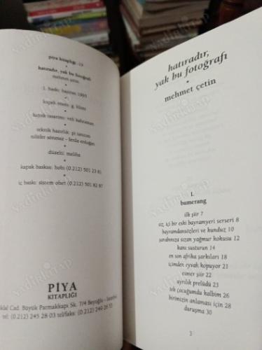 HATIRADIR,YAK BU FOTOĞRAFI