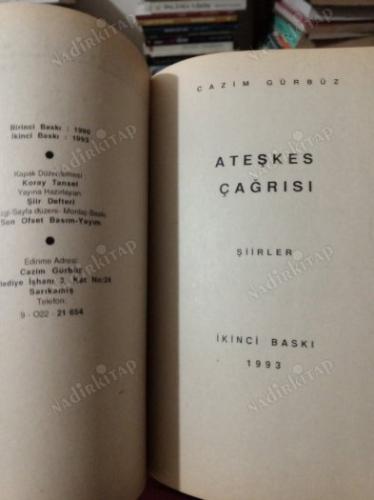 Ateşkes Çağrısı