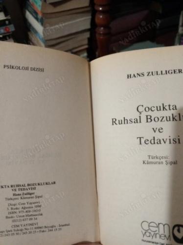 ÇOCUKTA RUHSAL BOZUKLUKLAR VE TEDAVİSİ