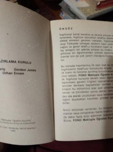 İNGİLİZCE OKUNUŞ - SÖYLENİŞ KURALLARI