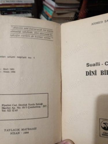 SUALLİ/CEVAPLI DİNİ BİLGİLER
