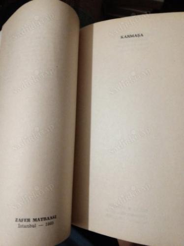 KARMAŞA (1.SEDAT YENİGÜN ROMAN YARIŞMASI 3. LÜK ÖDÜLÜ)