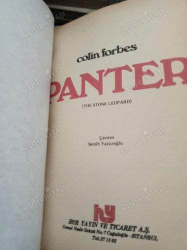 PANTER - THE STONE LEOPARD