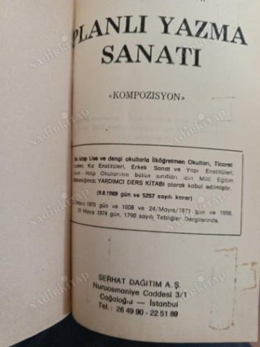 PLANLI YAZMA SANATI KOMPOZİSYON