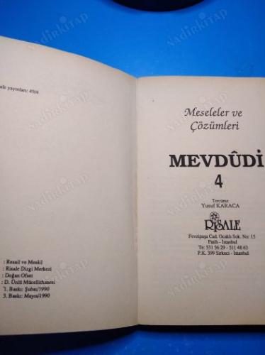 MESELELER VE ÇÖZÜMLERİ 4
