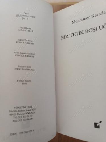 BİR TETİK BOŞLUĞUNDA