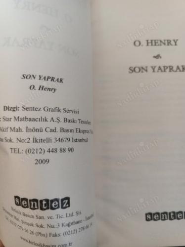 SON YAPRAK