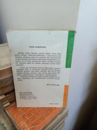 Bürhanül Müttakin Tercümesi