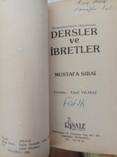 DERSLER VE İBRETLER