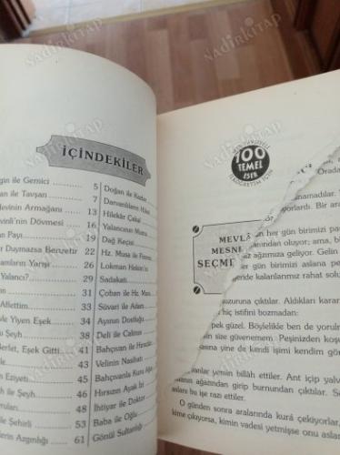 Mevlana'nın Mesnevisinden Seçme Hikayeler İlköğretim 100 Temel Eser Dizisi - 1