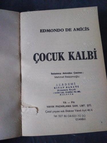 ÇOCUK KALBİ