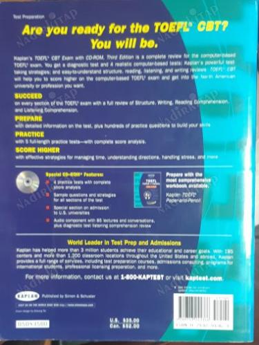 Kaplan TOEFL CBT Exam (Third Edition)