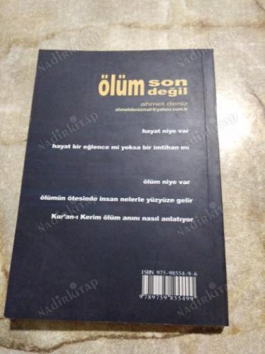 ÖLÜM SON DEĞİL