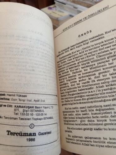 KUR'AN-I KERİM VE ÖZELLİKLERİ