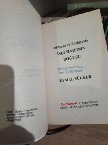 İŞÇİ SINIFININ DOĞUŞU