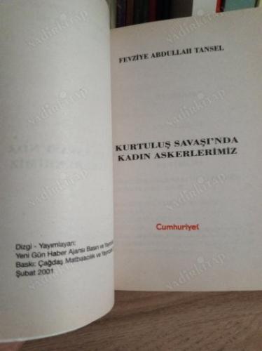 Kurtuluş Savaşı'nda Kadın Askerlerimiz