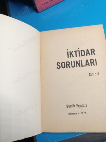 İKTİDAR SORUNLARI CİLT 3